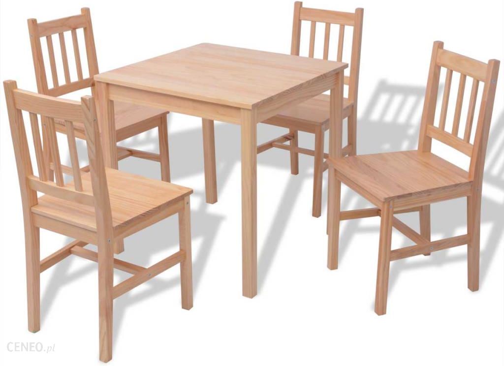 i-vidaxl-zestaw-mebli-do-jadalni-5-elementow-drewno-sosnowe
